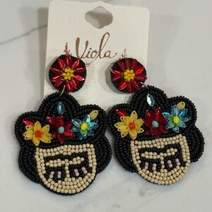 Frida Kahalo earrings